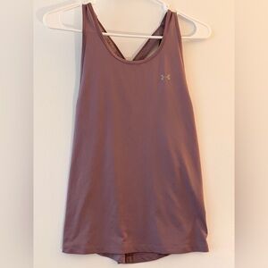 Under Armour Mauve Performance Racerback Tank